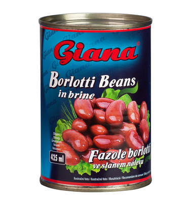 Borlotti Beans in Salted Brine, 425ml